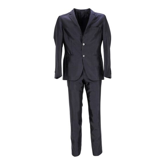 Boss Hugo Boss Tailored Suit in Navy Blue Polyester